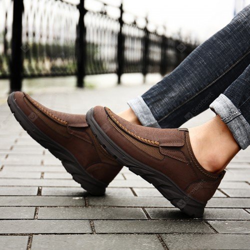 22 Men's Casual Shoes Wear Simple Patchwork Breathable Footwear